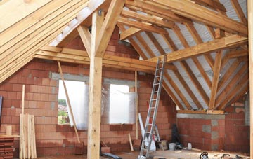 Church Whitfield attic trusses